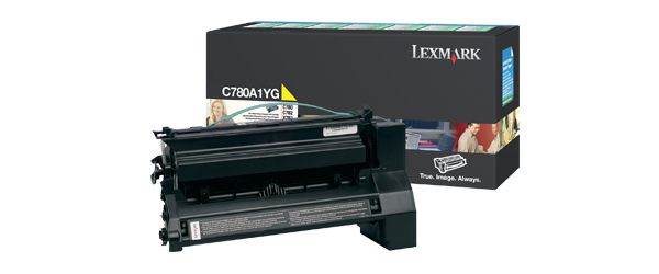 Lexmark C780A1YG toner y cartucho laser
